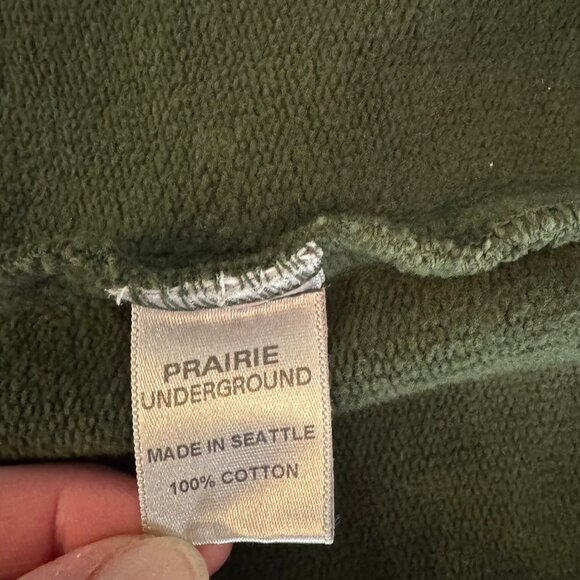 Prairie Underground prairie hoodie, size S, dark green - Picture 5 of 6